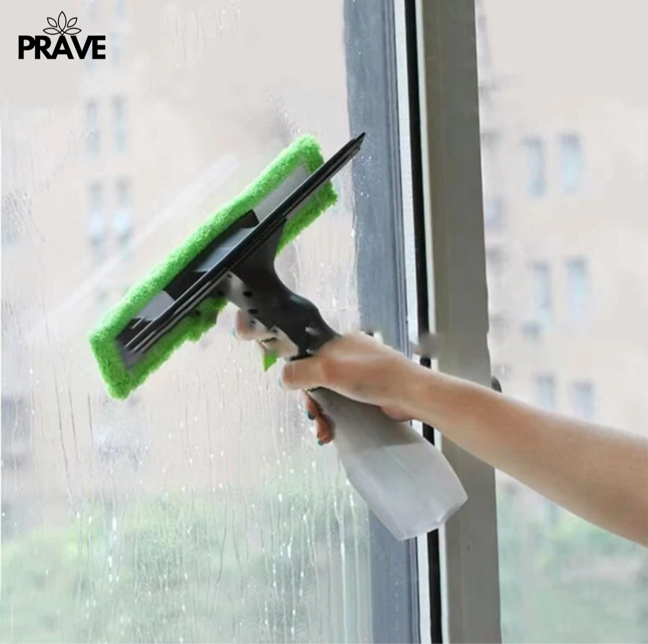 Limpiador de ventanas 3 En 1 Spray Escobilla ® PAGA AL RECIBIR