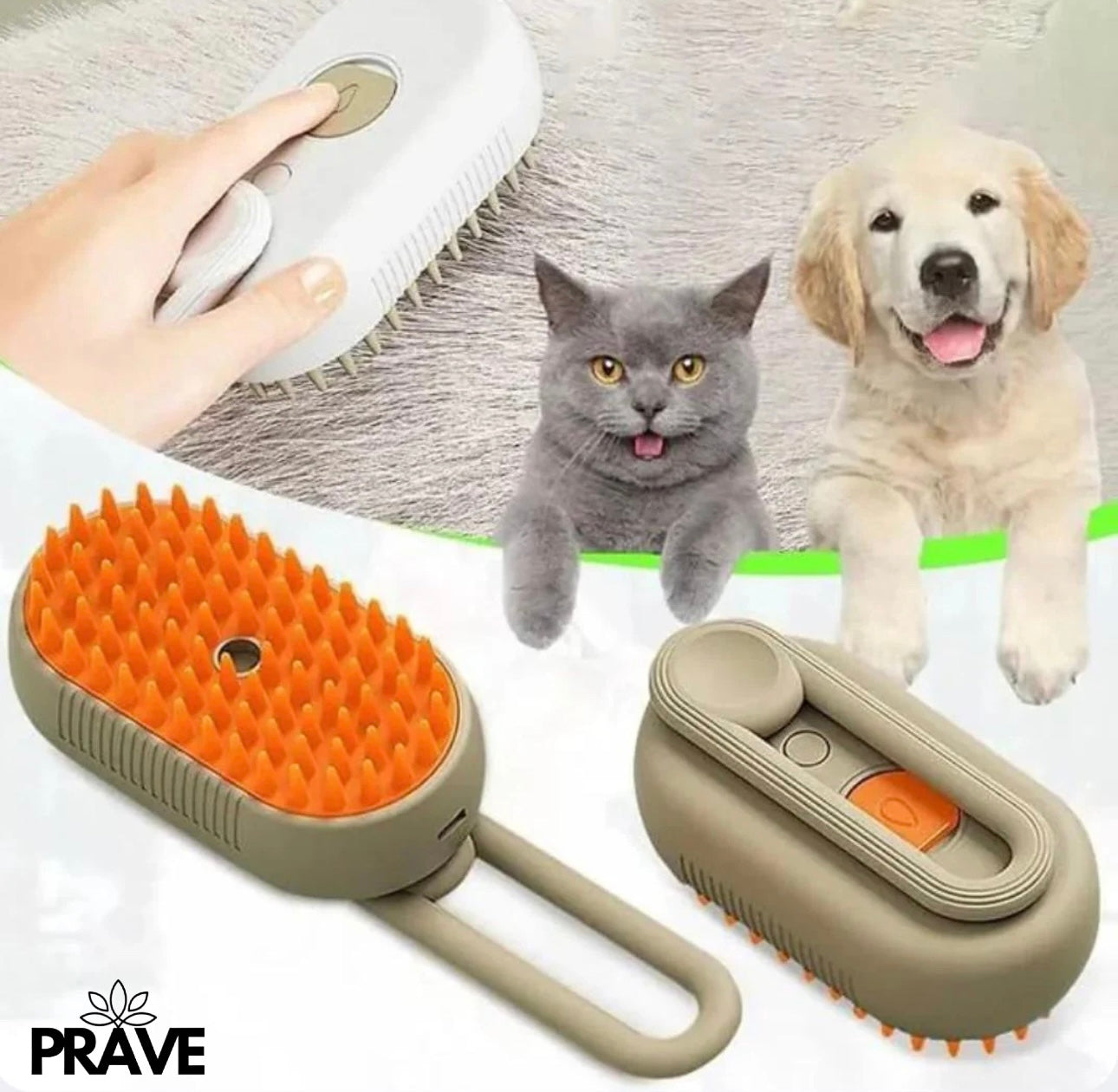 Cepillo a vapor para mascotas ® PAGA AL RECIBIR